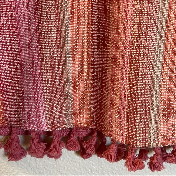 Anthropologie Tank w/ Tassel Hem - Picture 2 of 6